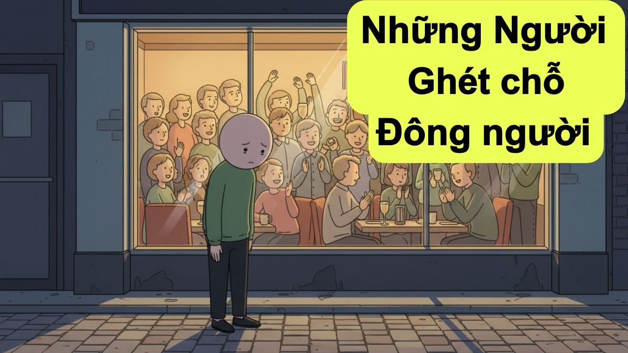 Vì sao có những người ghét nơi đông người | Tâm lý học đen tối