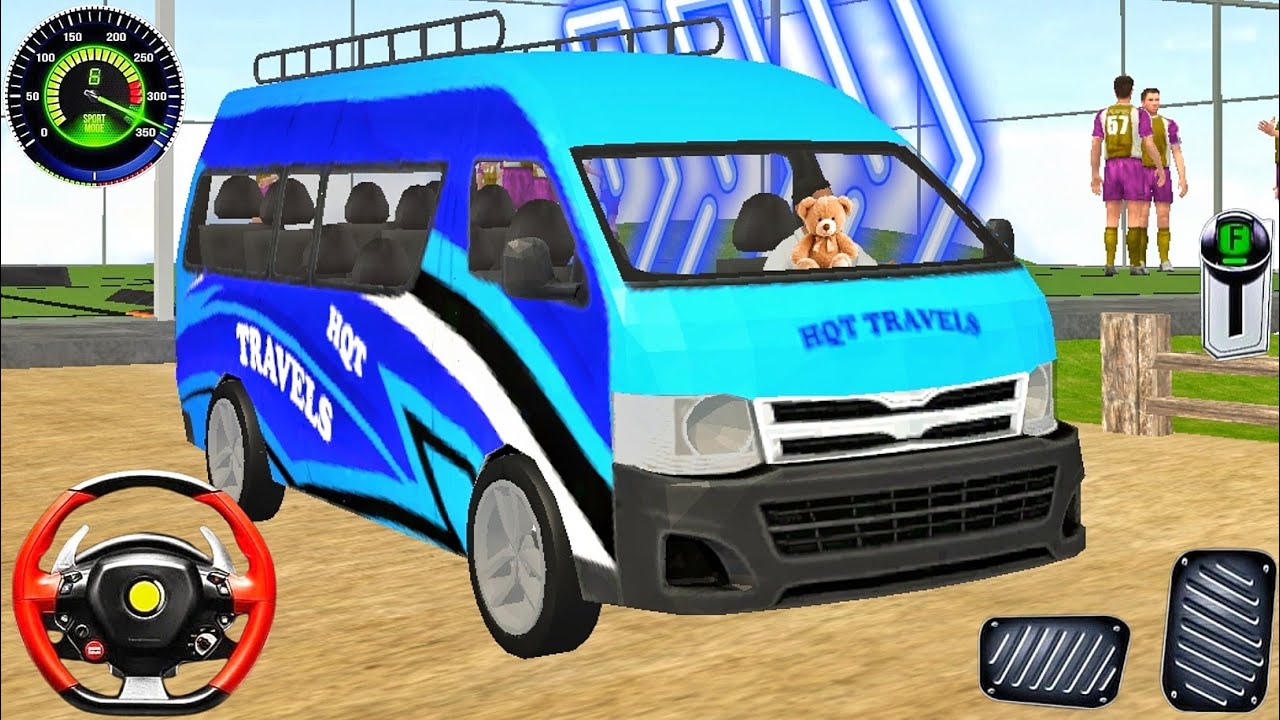 New Van Modified Minibus Driving 3D Van Simulator 2025 - Real Van Game Android Gameplay