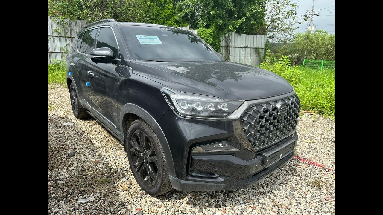 Рестайлинг Rexton The BLACK 2021 года.