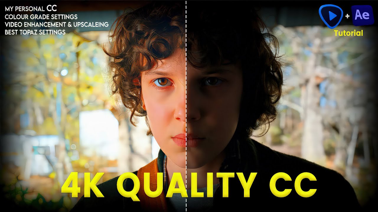 4k Quality + Color Grade Tutorial | My Personal Settings