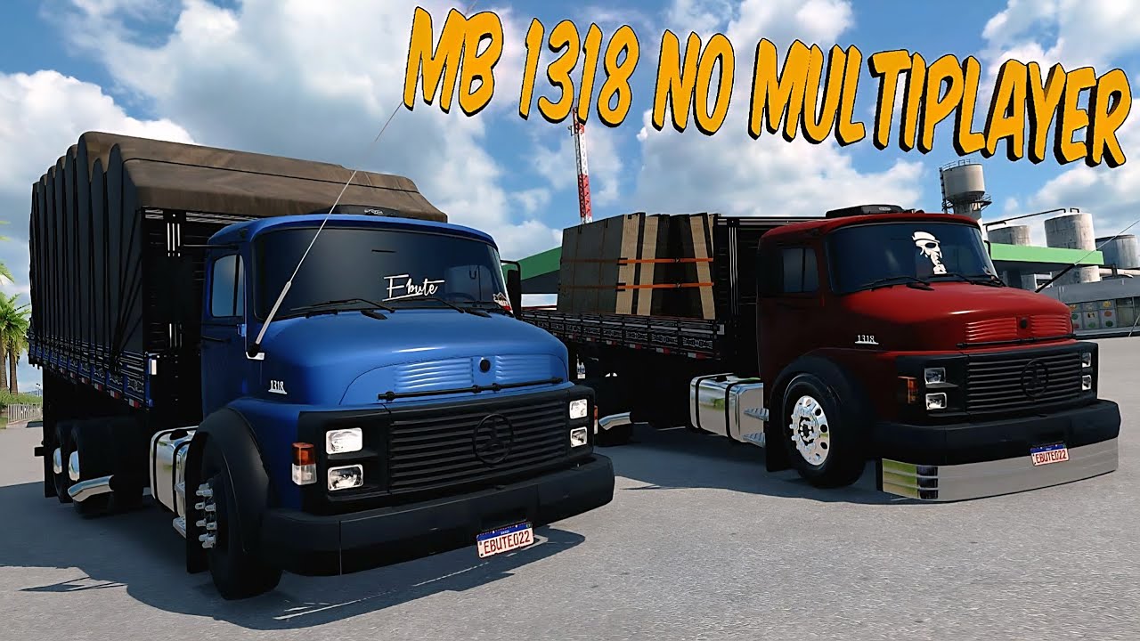 PASSANDO PELA CHAPADA DIAMANTINA COM OS MB 1318 - ETS 2 MODS BR