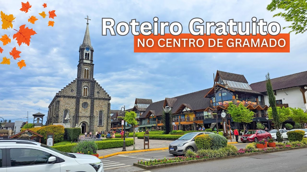 ROTEIRO GRATUITO NO CENTRO DE GRAMADO. Tudo que você pode conhecer sem gastar nada