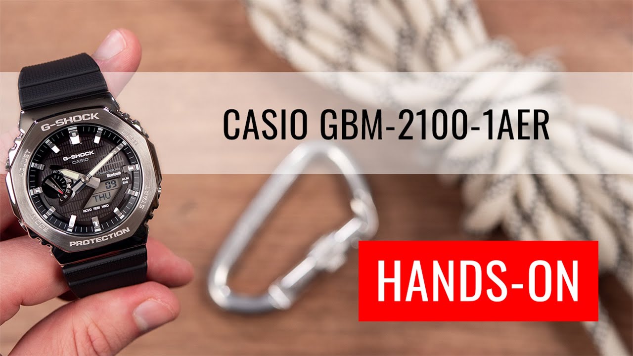 HANDS-ON: Casio G-Shock G-Steel GBM-2100-1AER