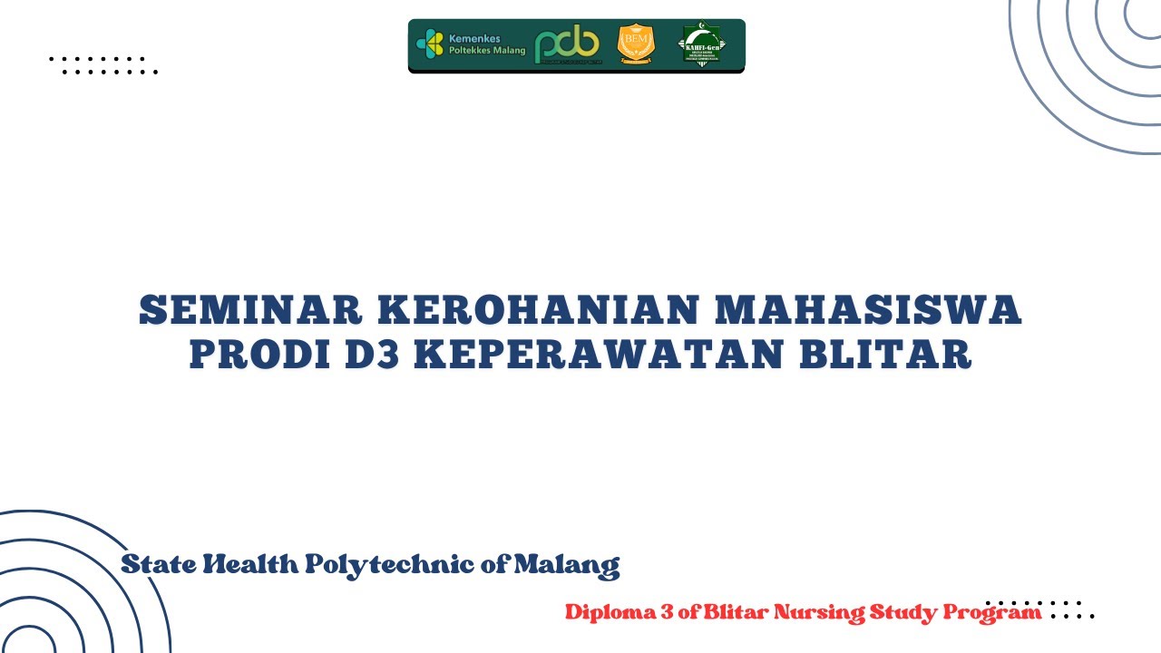 SEMINAR KEROHANIAN MAHASISWA, BLITAR 19 SEPTEMBER 2025