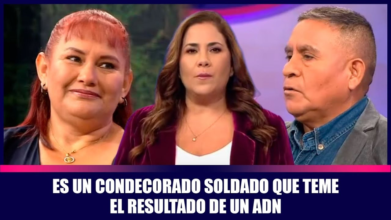 Es un condecorado soldado que teme el resultado de un ADN | Andrea