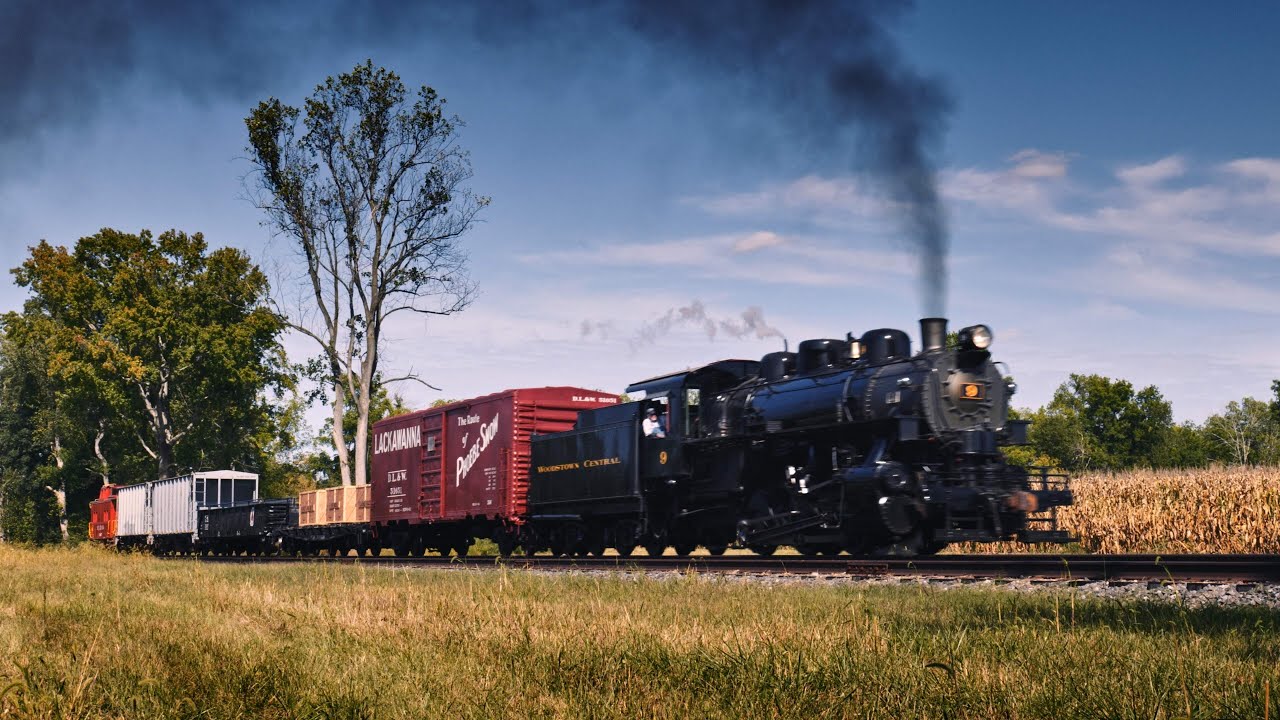 Historic Steam & Diesels on the Woodstown Central Railroad