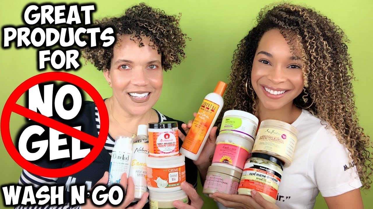GREAT Products for "NO GEL" Wash N' Go | CREAMS ONLY
