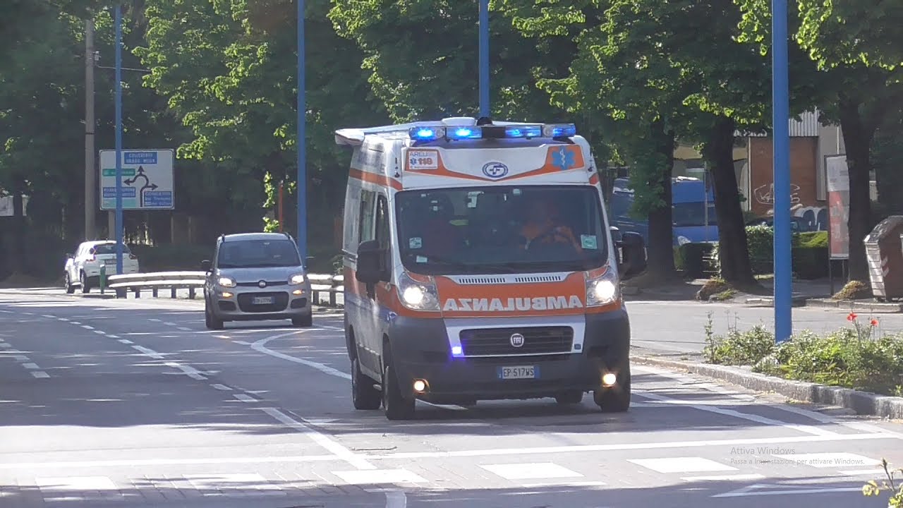 Ambulanza SARC in emergenza