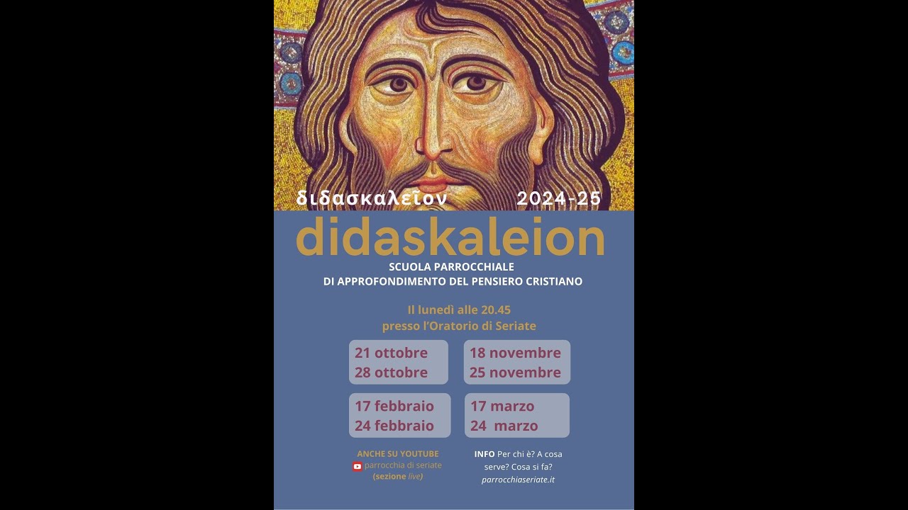 Didaskaleion -  Lezione n. 6 del 24 Febbraio 2025
