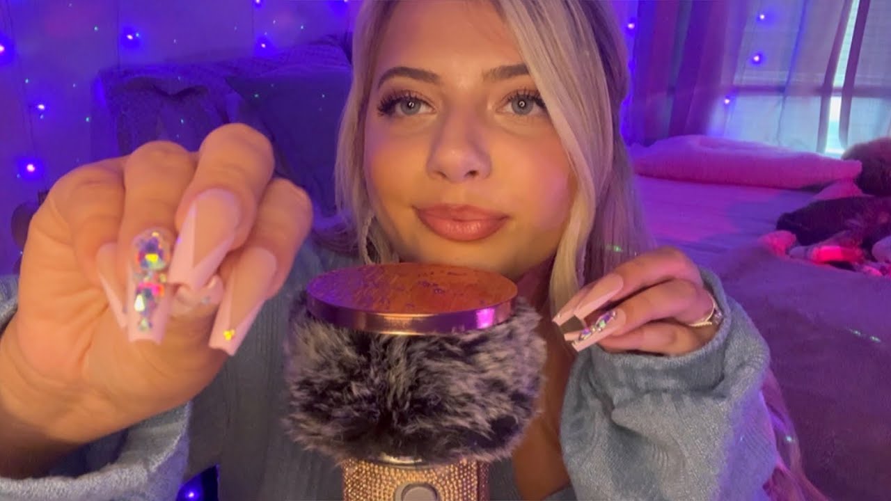 Asmr Energy Rain 🌧 Plucking, Tapping, Scratching (variety of sounds)