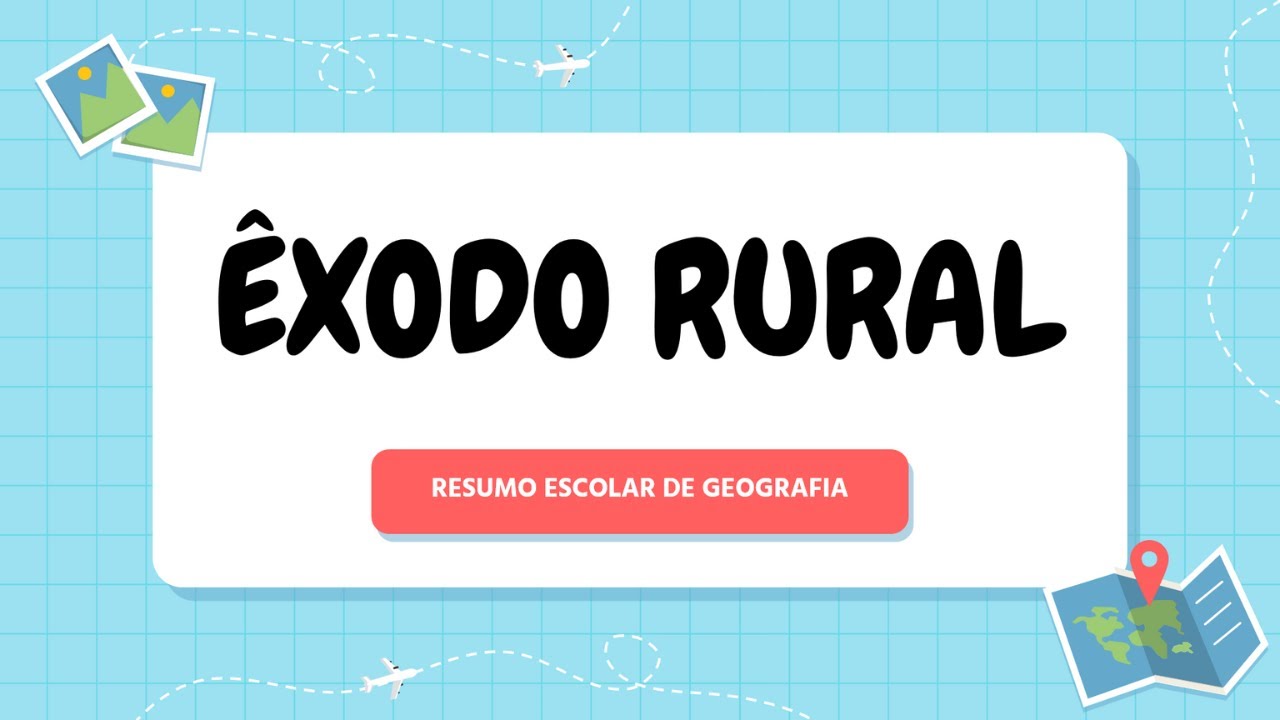 &Ecirc;XODO RURAL | RESUMO ESCOLAR