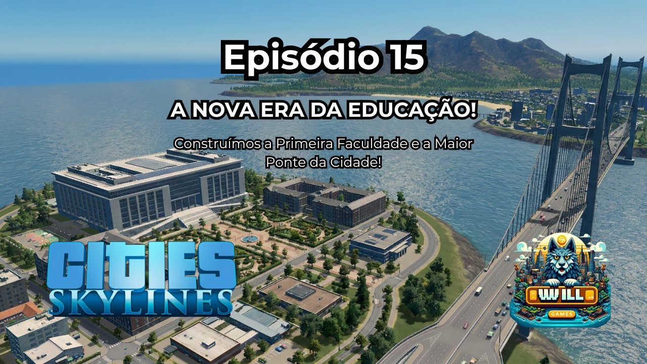 🎓 A NOVA ERA DA EDUCAÇÃO! Construímos a Primeira Faculdade ea Maior Ponte da Cidade! | Vale Azul #15