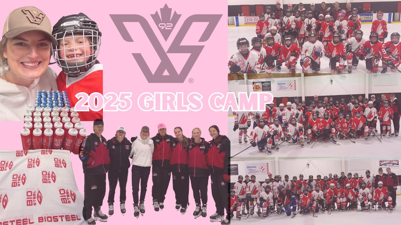 Serdachny Girls Camp Mini Vlog  #hockey #vlog #PWHL