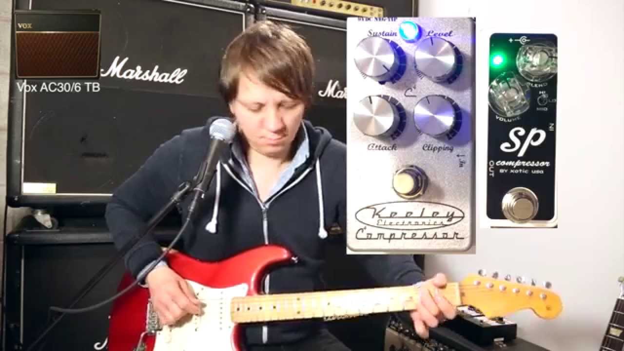 Keeley Electronics C4 vs Xotic Effects Sp Compressor