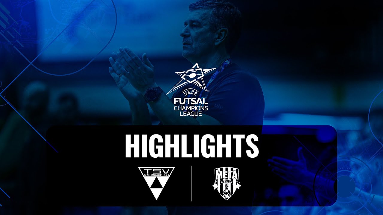 TSV Weilimdorf vs. Catania Calcio C/5 | HIGHLIGHTS | UEFA FUTSAL CHAMPIONS LEAGUE
