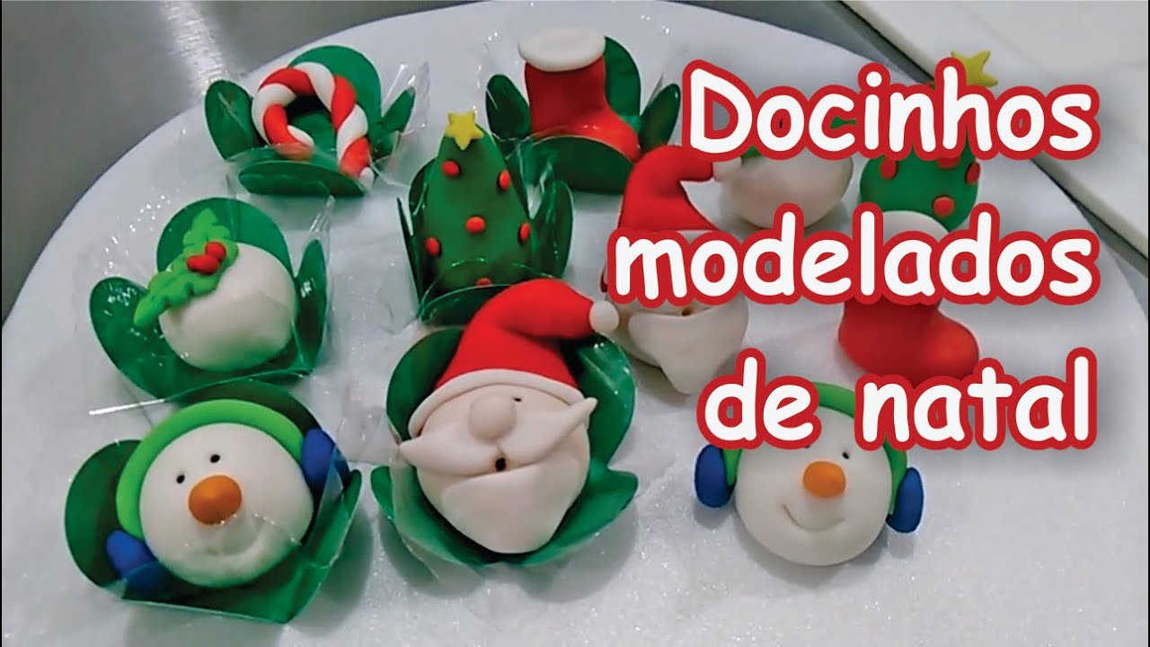 #doces  personalizados de Natal - Como fazer