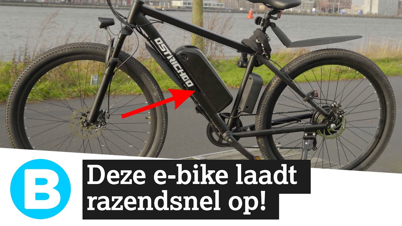 Dit is de snelst ladende e-bike ter wereld