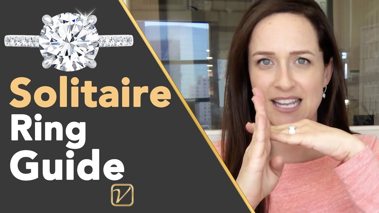 Pave Solitaire Diamond Ring Design | How I Make A Solitaire Diamond Ring Unique