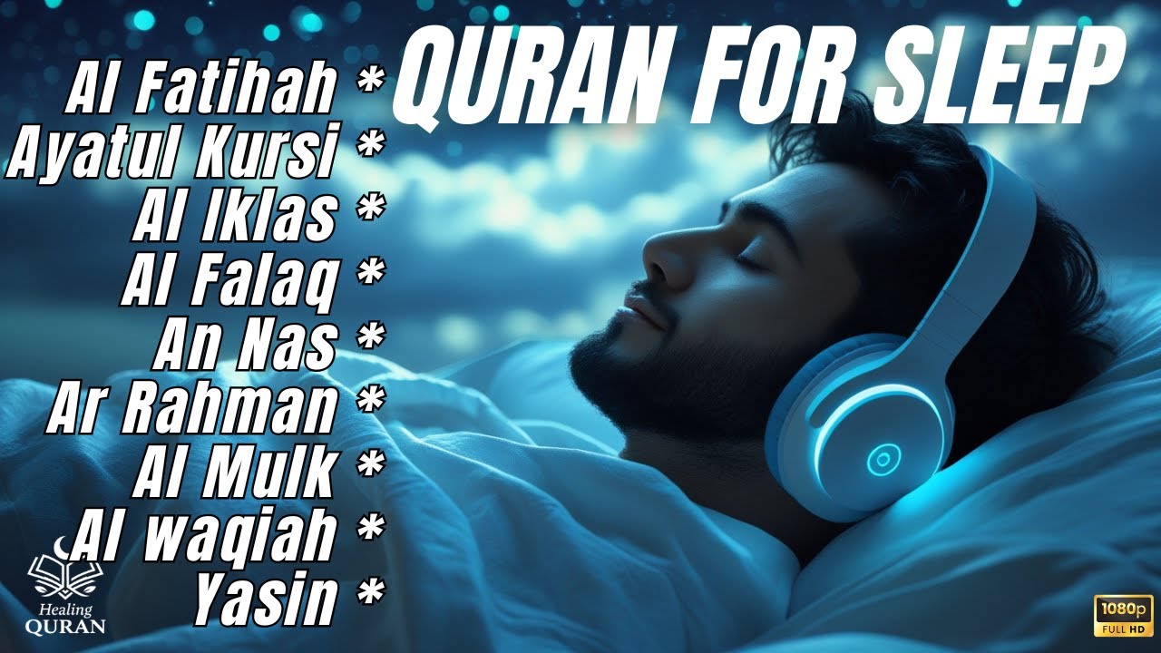 Fall Asleep Fast with Quran Recitation 😴 | Deep Sleep, Inner Peace & Serenity |  ALA YASEER