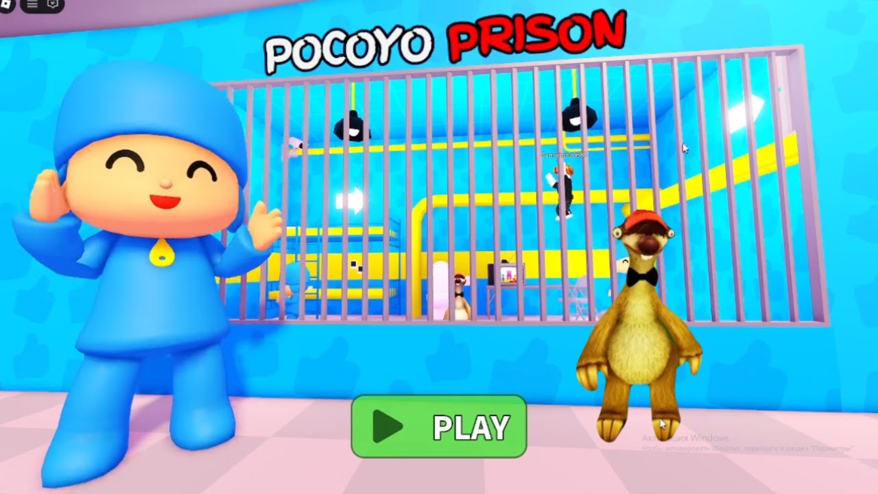 POCOYO ✦ PRISON RUN! 🚨 Obby | Roblox Gameplay
