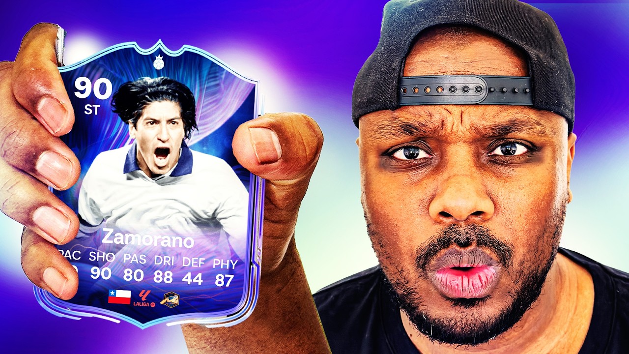 🔥 90 FANTASY FC HERO ZAMORANO REVIEW – 170K COINS FOR THIS BROKEN META STRIKER?! 😱 FC 26