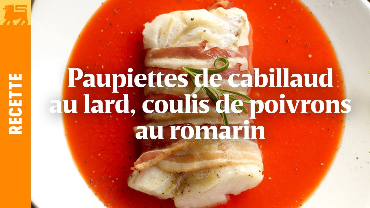 Paupiettes de cabillaud