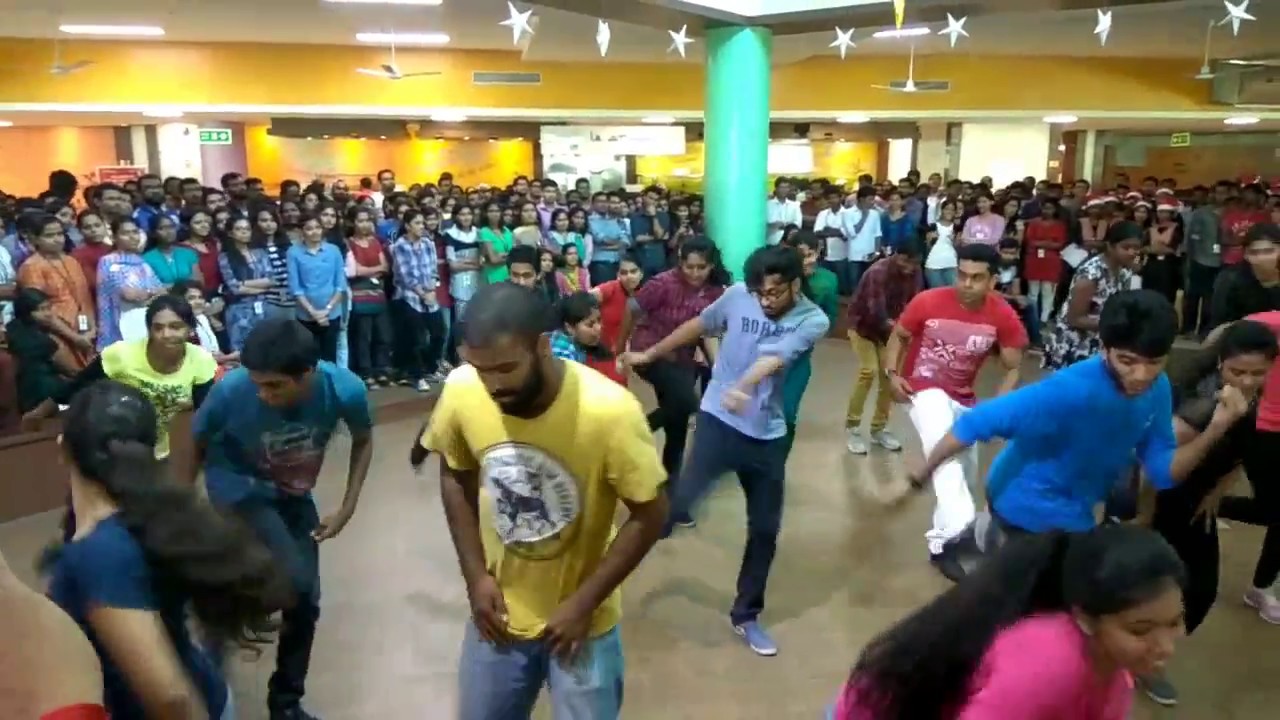 Infosys Trivandrum Christmas & New year flash mob