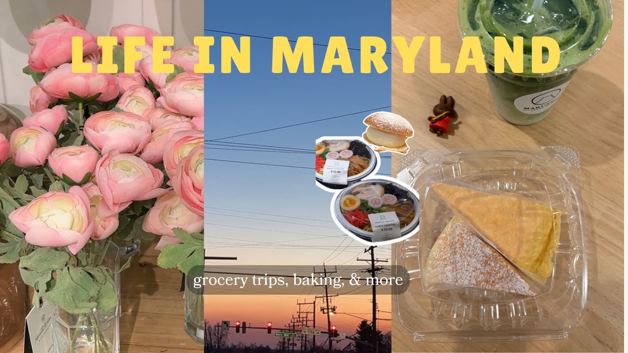vlog: week in my life, marufuji japanese market, baking ♡