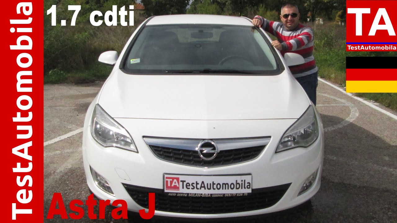 OPEL Astra J - 1.7 CDTI Test