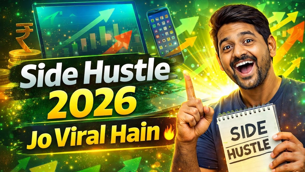 Side Hustle Ideas Jo 2026 Me Viral Hain | Online & Offline Income Ideas | Skill Point India