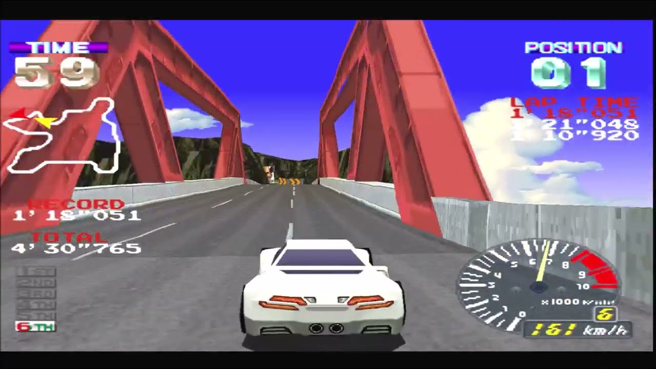 Ridge Racer Revoultion PS1 Intermmediate Race Extra