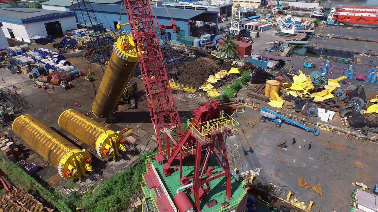 Suction Pile Fabrication and Mobilisation 2015