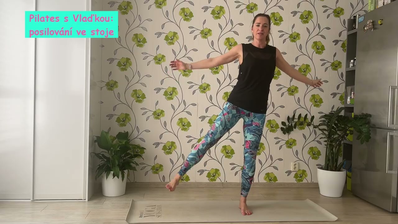 Pilates s Vlaďkou: posilovací lekce ve stoje