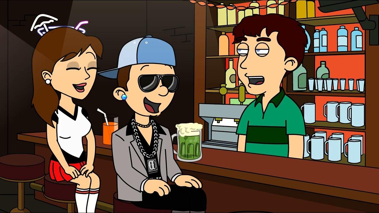 Classic Caillou Dates a Gold Digger