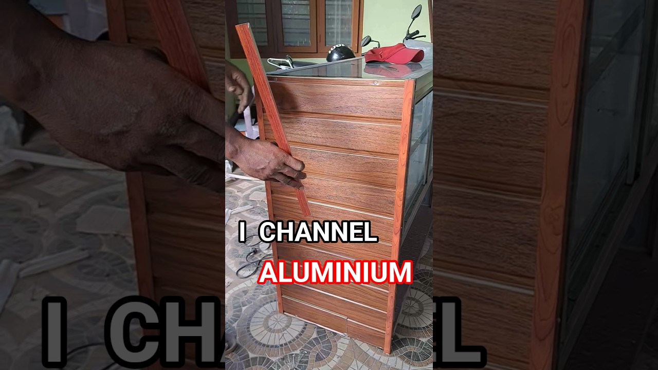 l channel aluminium #aluminium #work #aluminiumfabrication #youtubeshorts