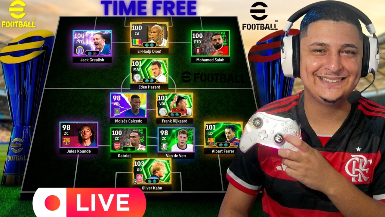 Time da Prefeitura Rumo 1ª Divisão 🚀 | eFootball 2026 AO VIVO #165