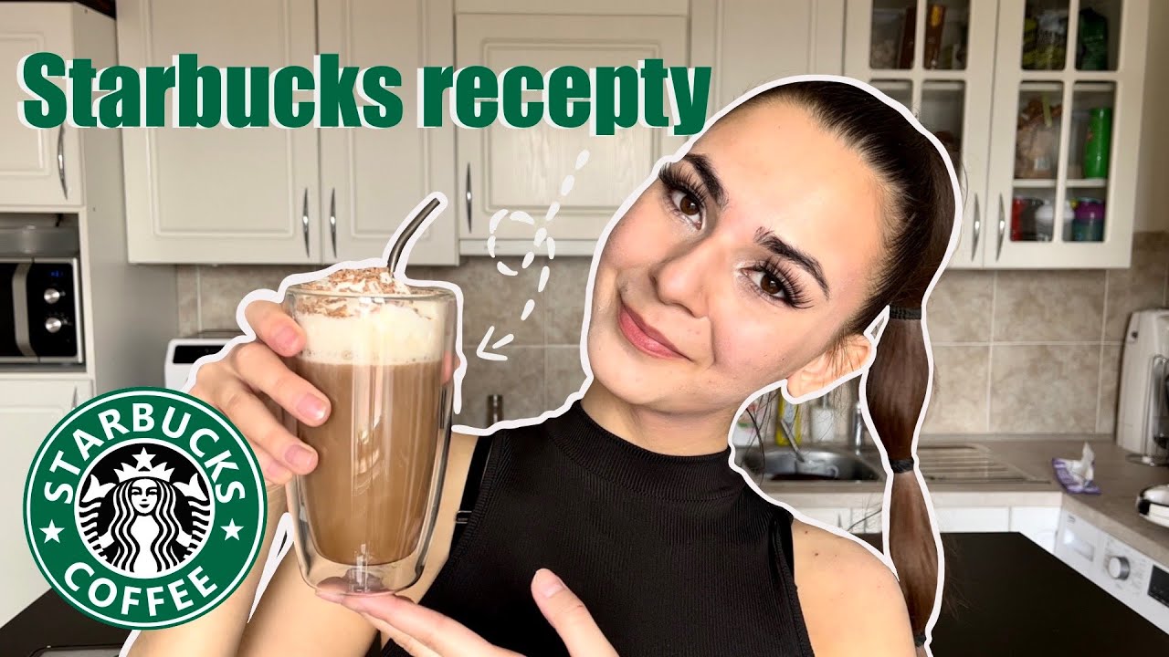 JAK SI UDĚLAT STARBUCKS COFFEE DOMA?!☕️🧊 | Ledové karamelové macchiato, Caffé Mocha...