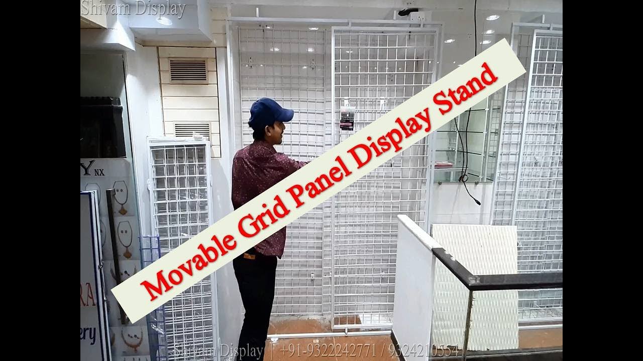 Special Sliding / Movable Jali  (Grid wall Panel for Display)