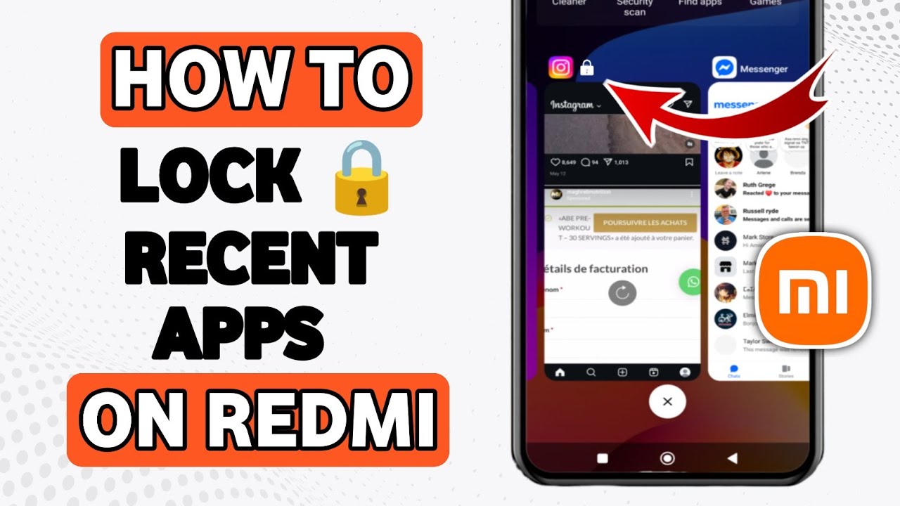 How to Lock Recent Apps on redmi