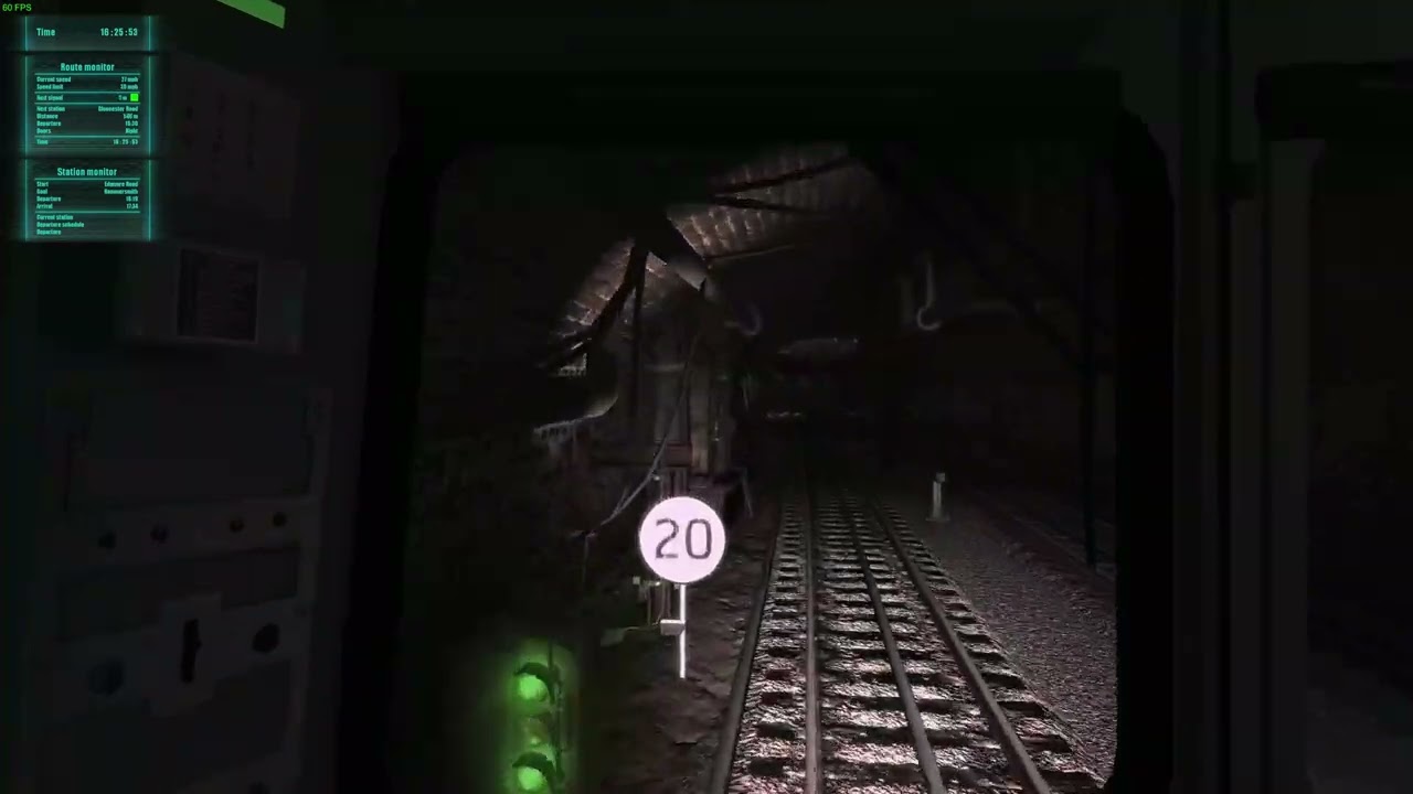 Virtual Journey 3 London Paddington to Embankment ,London UK