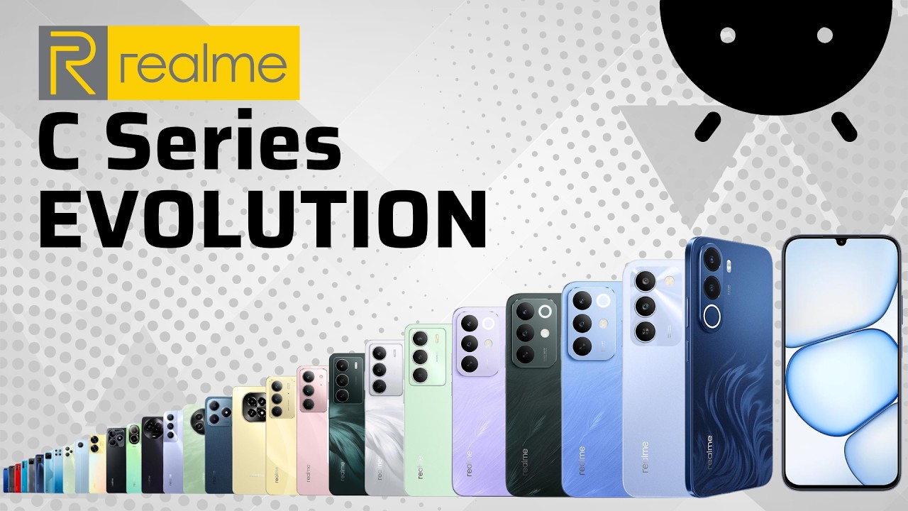 Evolution of Realme C Series