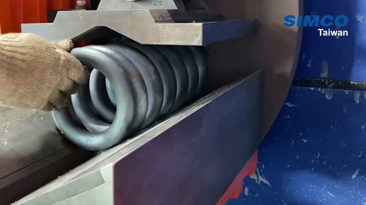 Designed for large springs grinding - Wet Type Spring Grinder