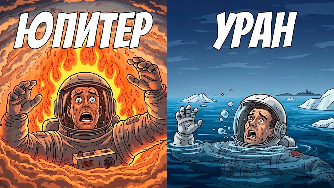 🤯 Как бы выглядела СМ*РТЬ на каждой из планет солнечной системы