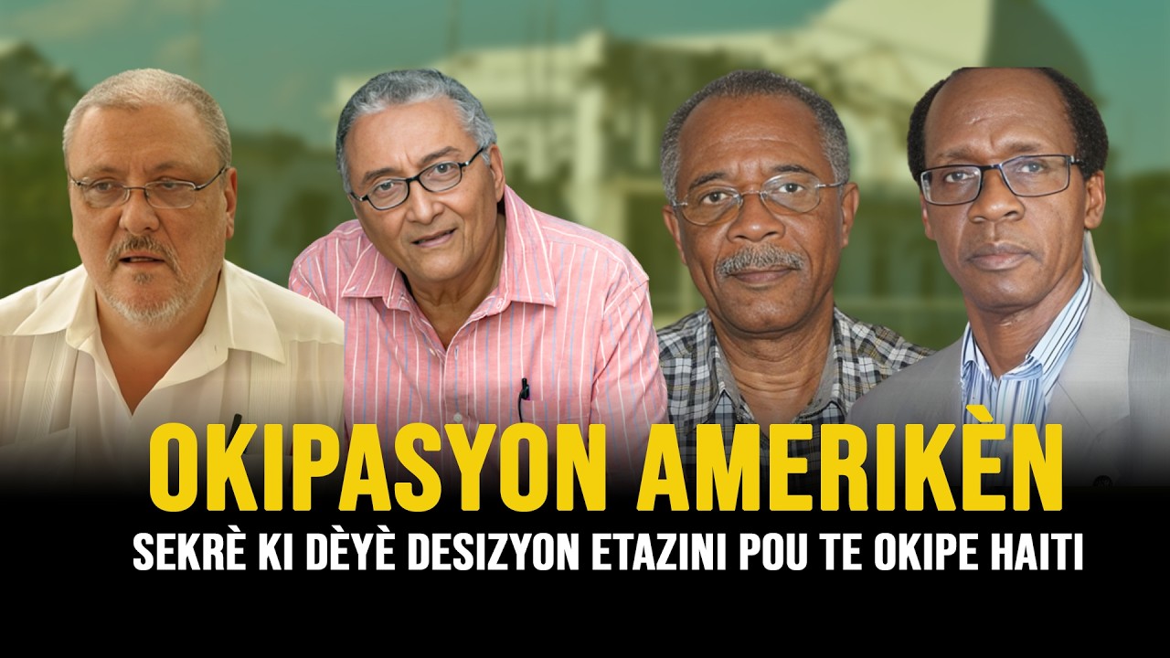 OKIPASYON AMERIKÈN  (1915): SEKRÈ KI TE GENYEN DÈYÈ DESIZYON POU ETAZINI TE OKIPE HAITI