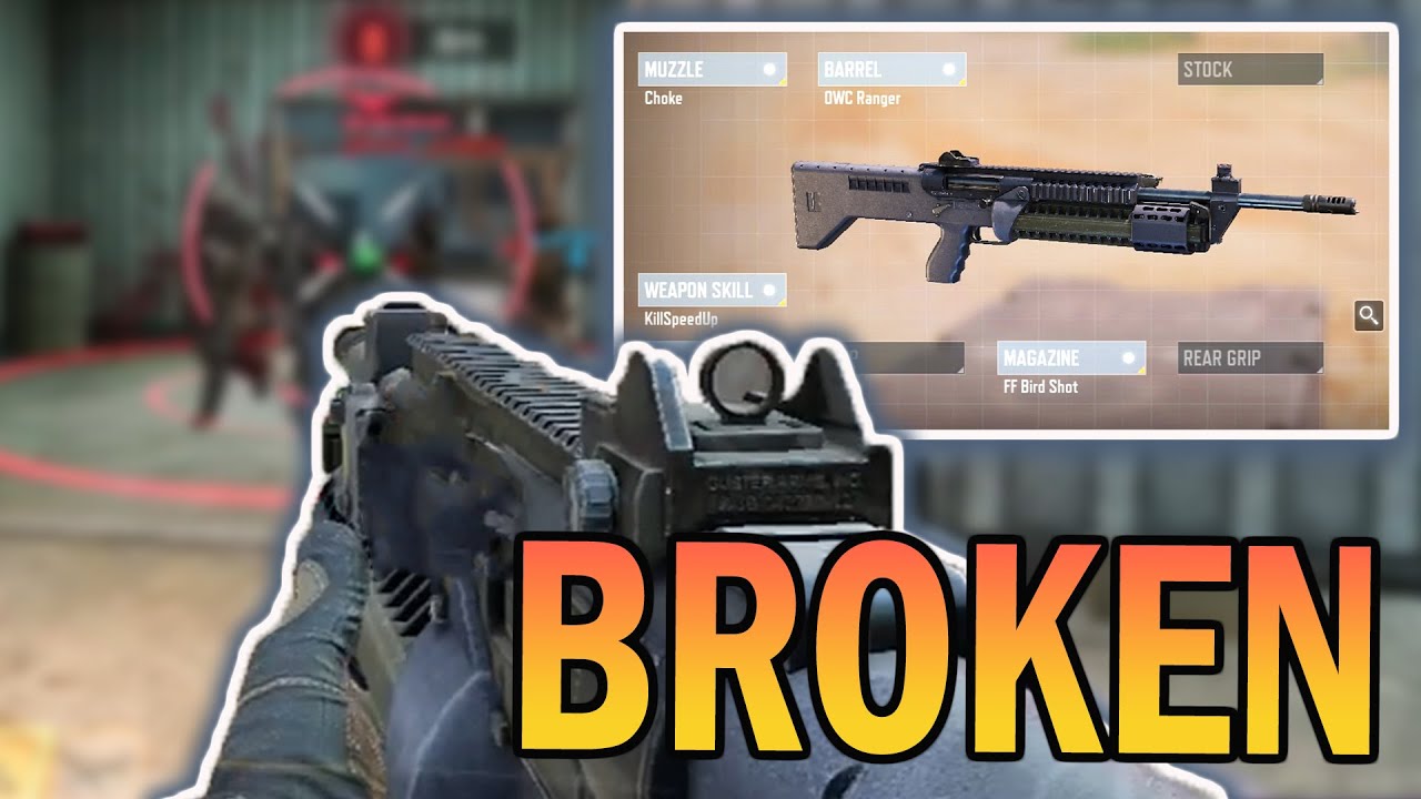 The GUNSMITH Made The Burst Shotgun BROKEN in Call of Duty Mobile (COD Mobile Test Server)