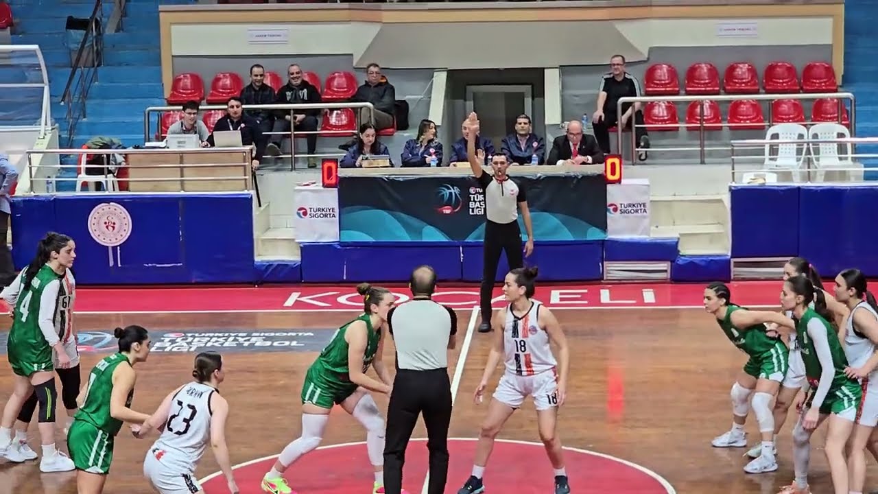 İzmit Zirve S.K. - Evalog Daçka Şerifali 🏀 KBBL Playoff Eleme Basketbol Maçı - 18.01.2026