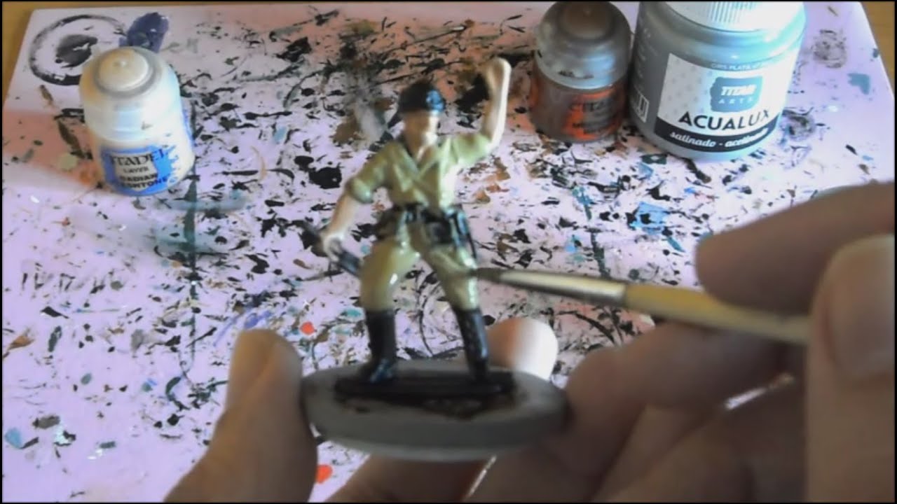 Pintando facilmente con Josemi  Army Men WWII pintar soldado Italiano