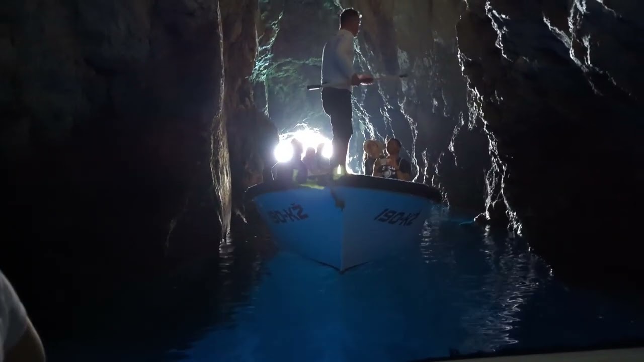 Blue Grotto (Modra &scaron;pilja), Bi&scaron;evo, Croatia (May 2023)