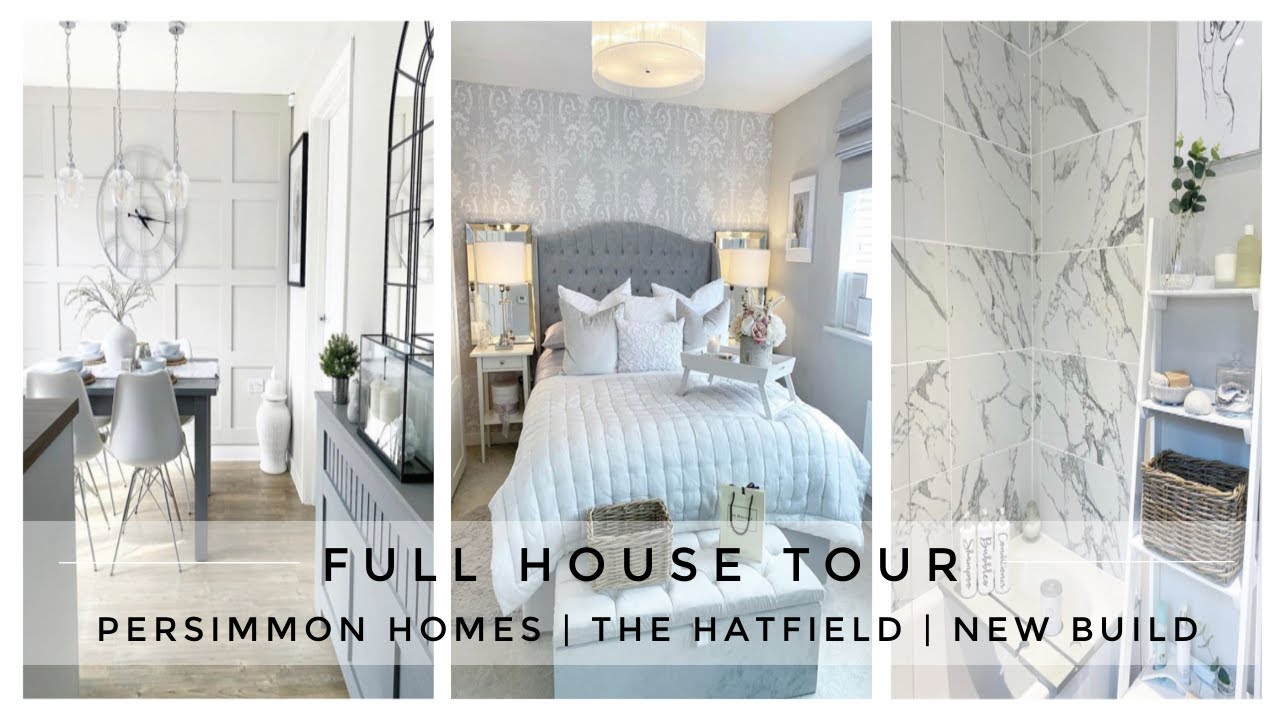HOUSE TOUR | PERSIMMON HOMES | HATFIELD | Shop My Style | Show Homes Online Tour UK | House Vlog