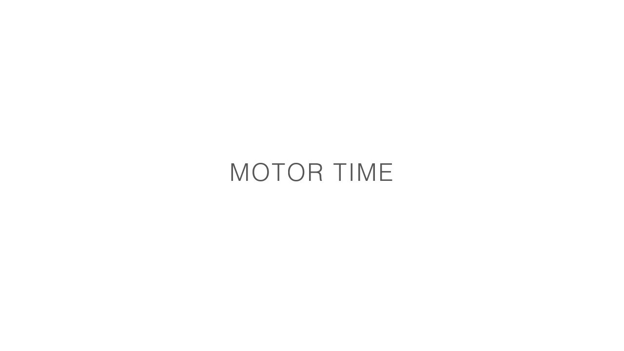 en / HP 24V 2M / Motor time